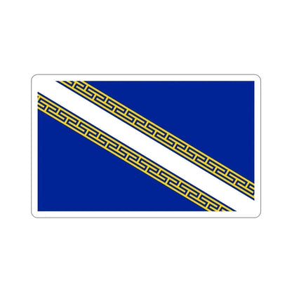 Flag of Champagne Ardenne France STICKER Vinyl Die-Cut Decal 3 Inch - The Sticker Space