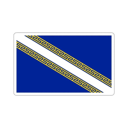 Flag of Champagne Ardenne France STICKER Vinyl Die-Cut Decal 4 Inch - The Sticker Space