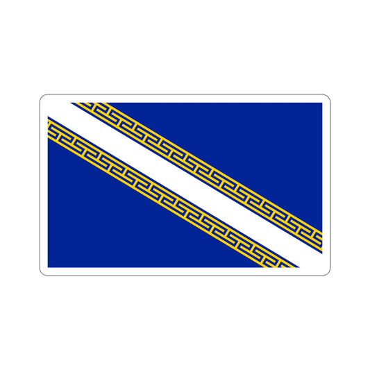 Flag of Champagne Ardenne France STICKER Vinyl Die-Cut Decal-6 Inch-The Sticker Space