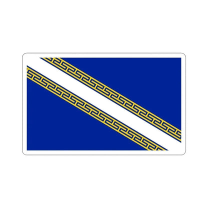 Flag of Champagne Ardenne France STICKER Vinyl Die-Cut Decal 6 Inch - The Sticker Space