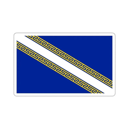 Flag of Champagne Ardenne France STICKER Vinyl Die-Cut Decal - The Sticker Space