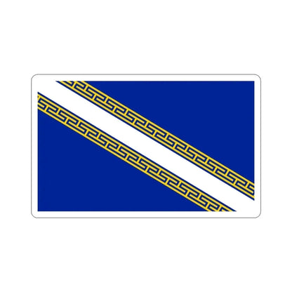 Flag of Champagne Ardenne France STICKER Vinyl Die-Cut Decal - The Sticker Space