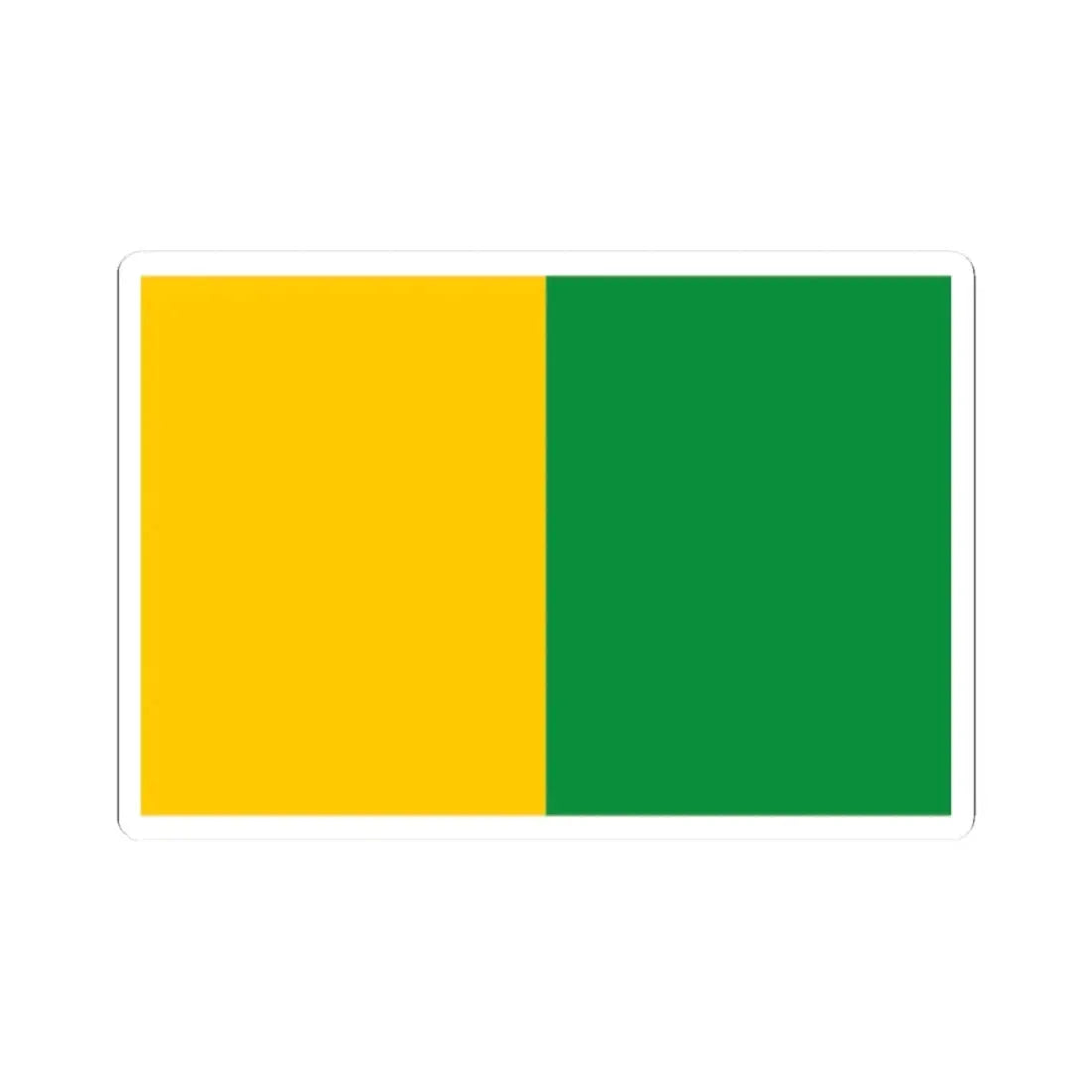 Flag of Chanchamayo (Peru) STICKER Vinyl Kiss-Cut Decal 2 Inch White - The Sticker Space