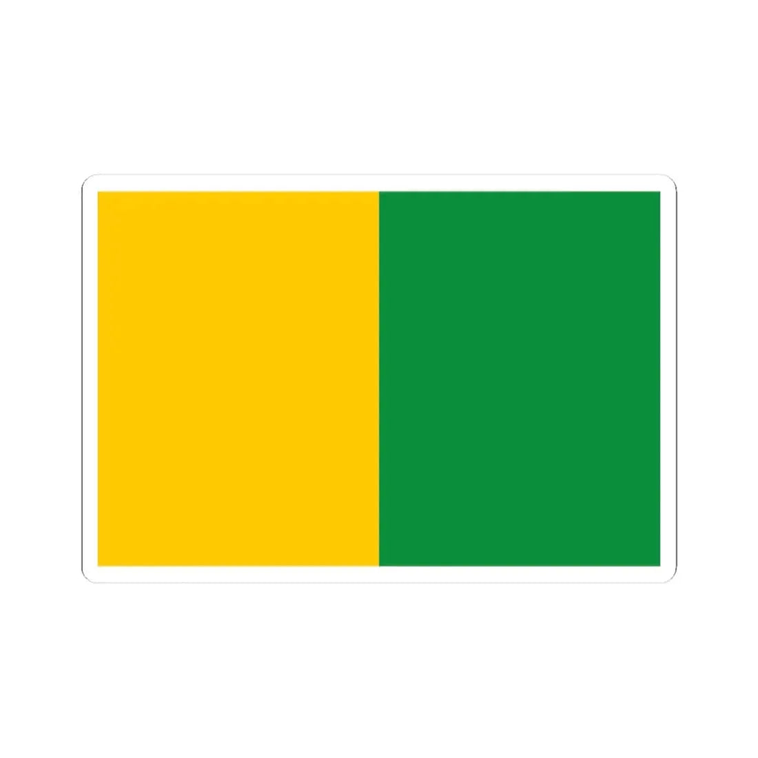 Flag of Chanchamayo (Peru) STICKER Vinyl Kiss-Cut Decal 3 Inch White - The Sticker Space