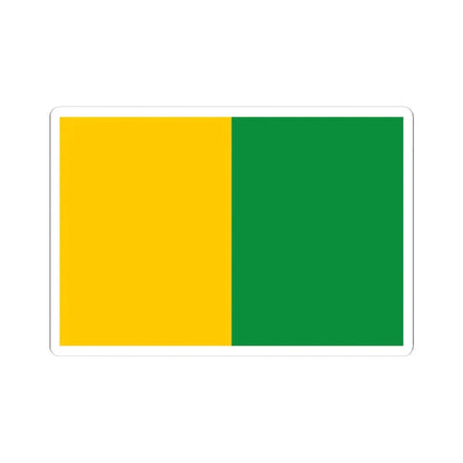 Flag of Chanchamayo (Peru) STICKER Vinyl Kiss-Cut Decal 4 Inch White - The Sticker Space