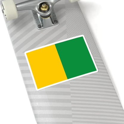 Flag of Chanchamayo (Peru) STICKER Vinyl Kiss-Cut Decal - The Sticker Space