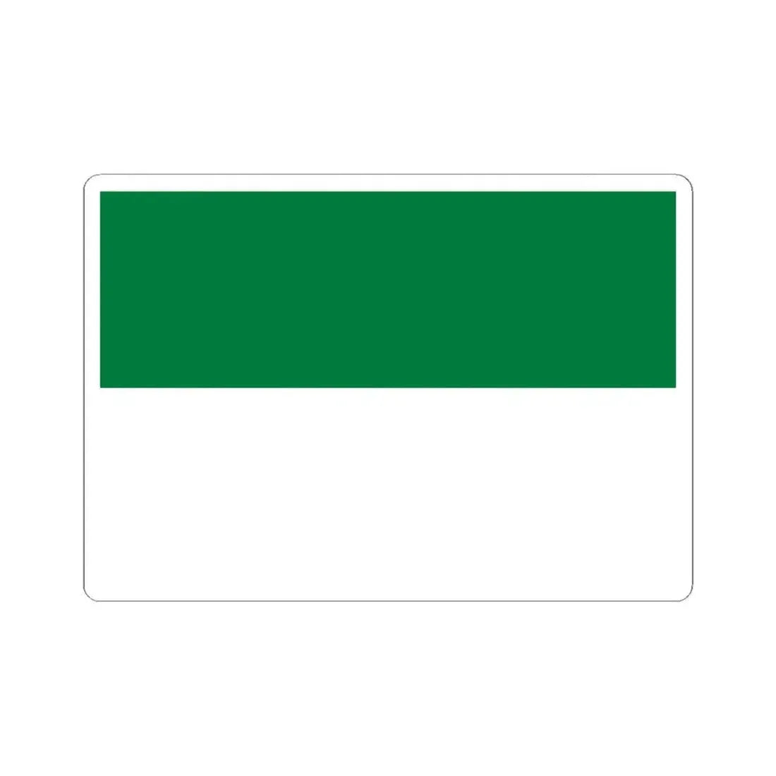 Flag of Chapare Province (Bolivia) STICKER Vinyl Kiss-Cut Decal 3 Inch White - The Sticker Space