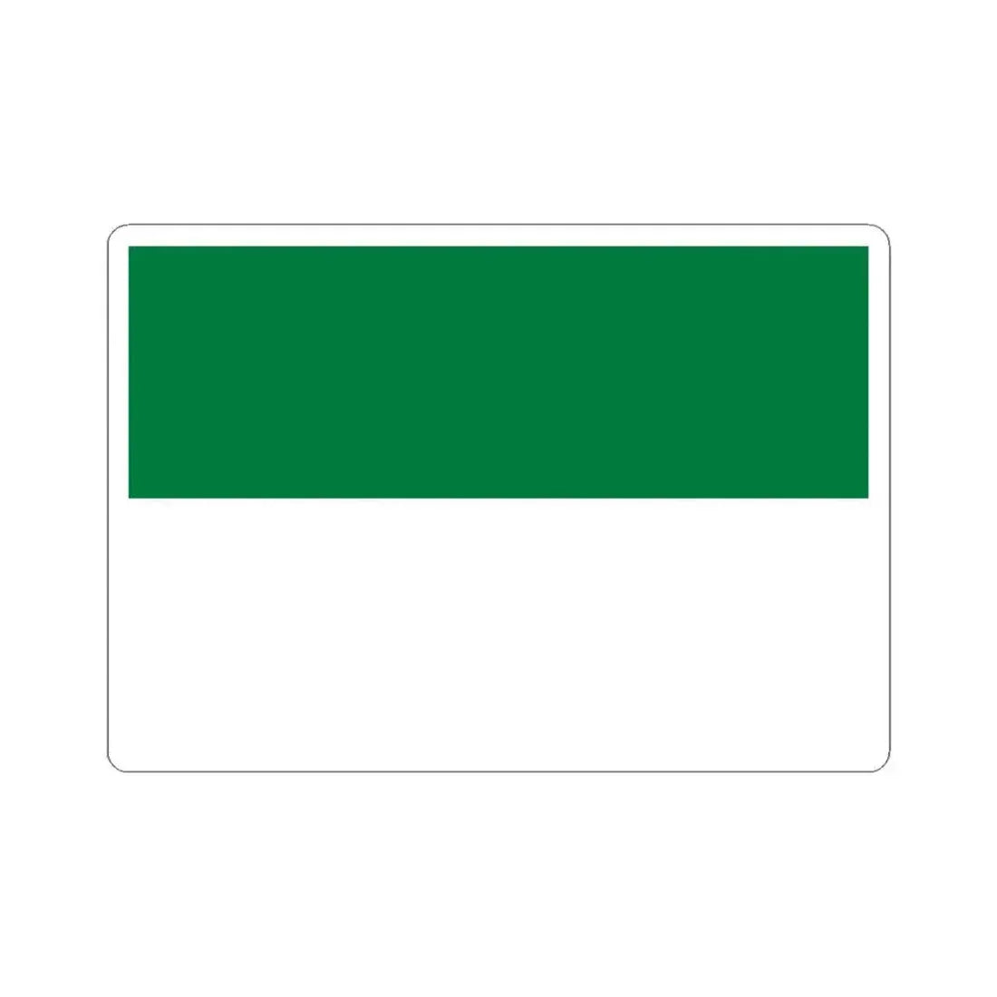 Flag of Chapare Province (Bolivia) STICKER Vinyl Kiss-Cut Decal 6 Inch White - The Sticker Space