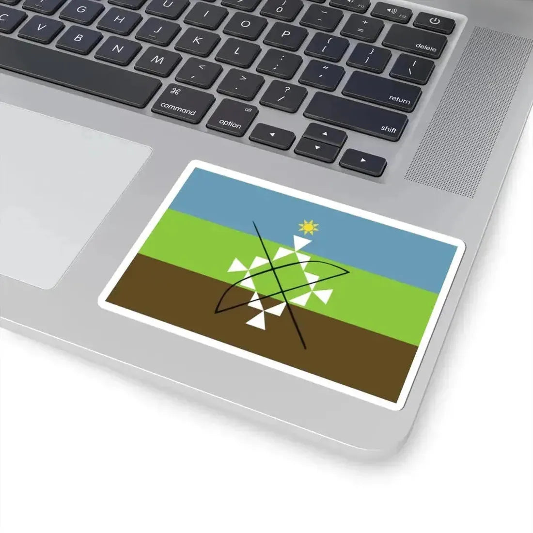 Flag of Charagua Iyambae Bolivia (Bolivia) STICKER Vinyl Kiss-Cut Decal - The Sticker Space