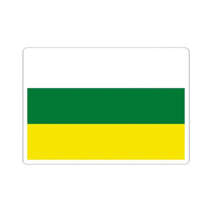 Flag of Charazani Bolivia (Bolivia) STICKER Vinyl Kiss-Cut Decal 3 Inch White - The Sticker Space