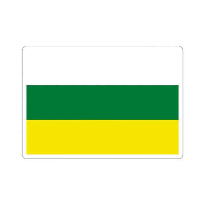 Flag of Charazani Bolivia (Bolivia) STICKER Vinyl Kiss-Cut Decal 4 Inch White - The Sticker Space