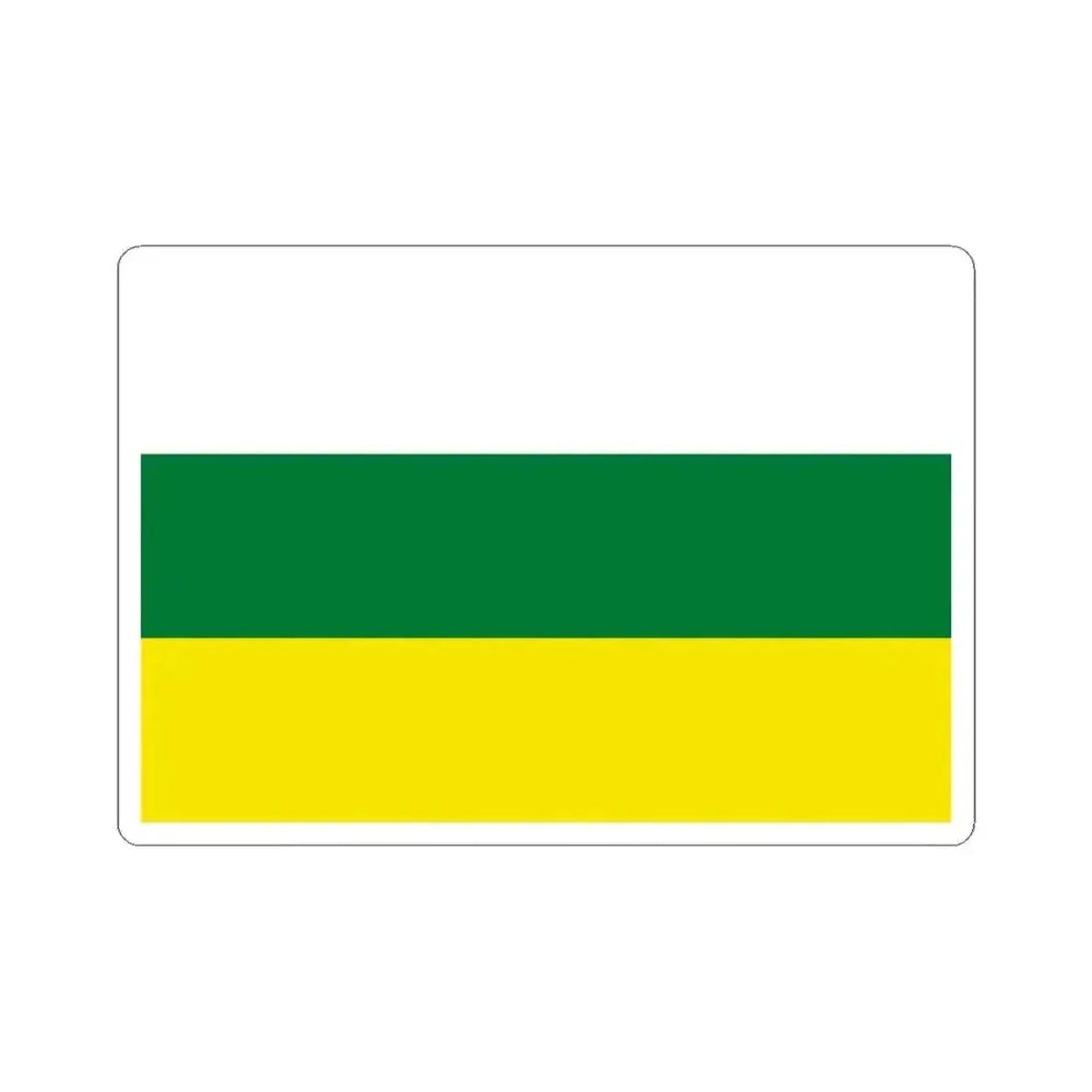Flag of Charazani Bolivia (Bolivia) STICKER Vinyl Kiss-Cut Decal 6 Inch White - The Sticker Space