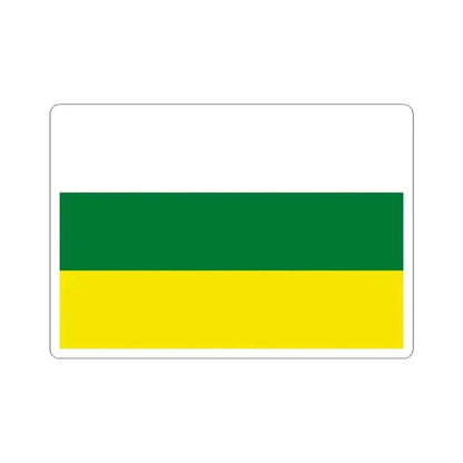 Flag of Charazani Bolivia (Bolivia) STICKER Vinyl Kiss-Cut Decal 6 Inch White - The Sticker Space