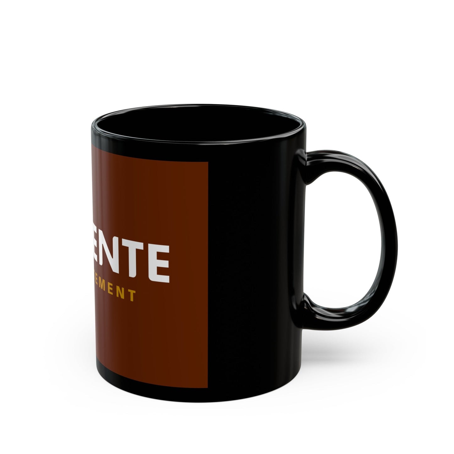 Flag of Charente France - Black Coffee Mug-The Sticker Space