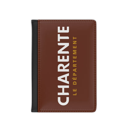 Flag of Charente France - Passport Holder-3.9" x 5.8"-The Sticker Space