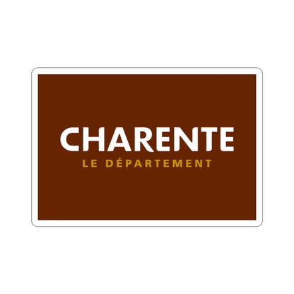 Flag of Charente France STICKER Vinyl Die-Cut Decal-2 Inch-The Sticker Space