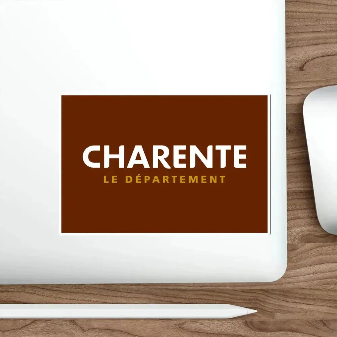 Flag of Charente France STICKER Vinyl Die-Cut Decal - The Sticker Space