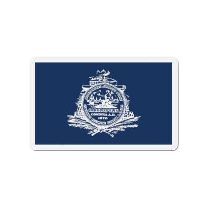 Flag of Charleston South Carolina - Die-Cut Magnet-3" x 3"-The Sticker Space