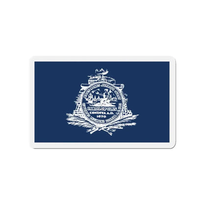 Flag of Charleston South Carolina - Refrigerator Magnet 3 Inch - The Sticker Space