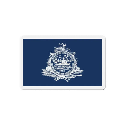 Flag of Charleston South Carolina - Refrigerator Magnet - The Sticker Space
