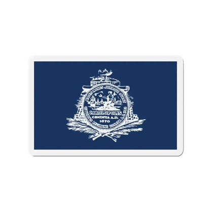 Flag of Charleston South Carolina - Refrigerator Magnet - The Sticker Space