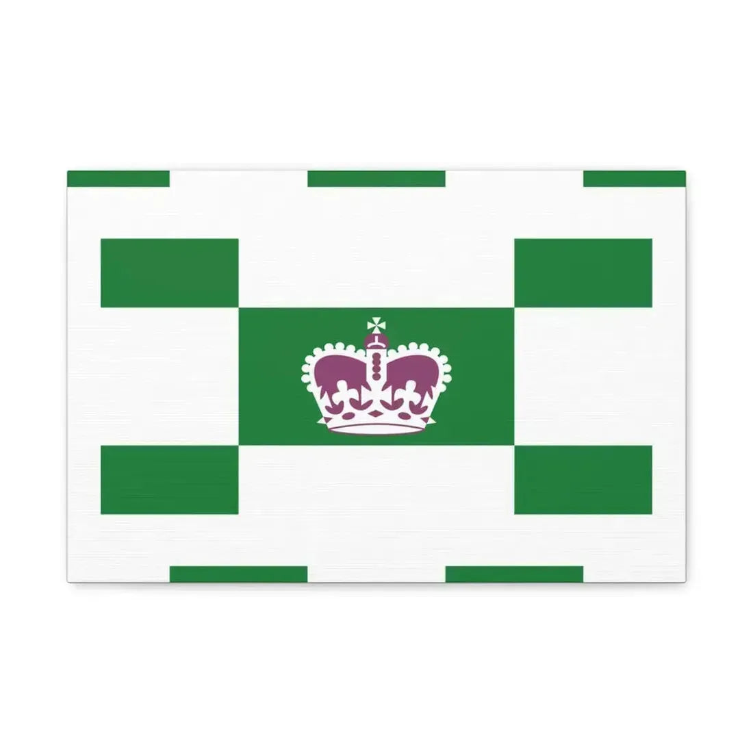 Flag of Charlottetown Canada - Canvas Wall Art 18″ x 12″ 1.25" - The Sticker Space