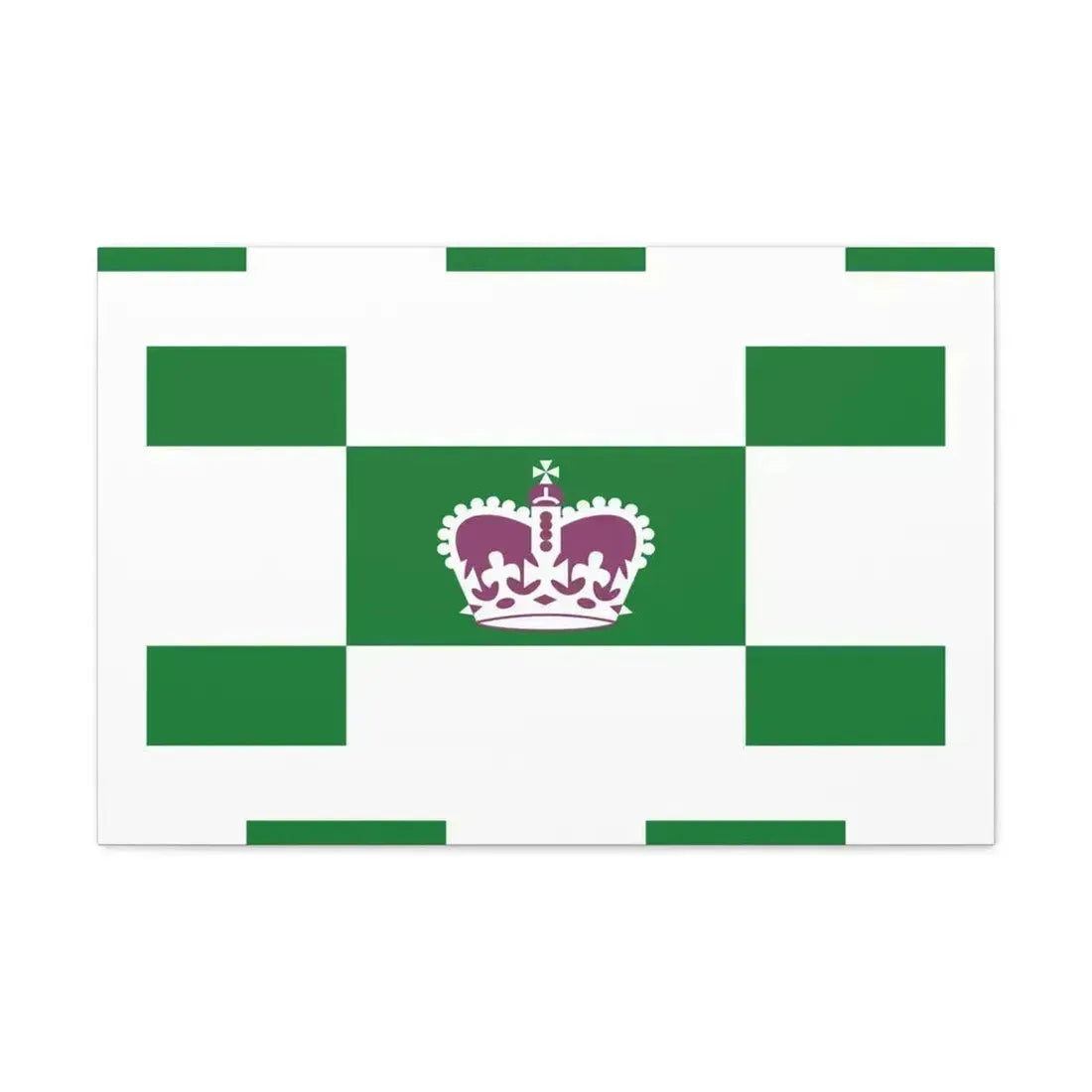 Flag of Charlottetown Canada - Canvas Wall Art 30" x 20" 1.25" - The Sticker Space