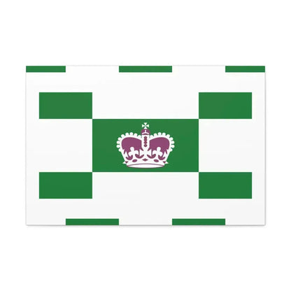 Flag of Charlottetown Canada - Canvas Wall Art 30" x 20" 1.25" - The Sticker Space