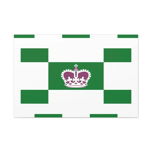 Flag of Charlottetown Canada - Canvas Wall Art 36" x 24" 1.25" - The Sticker Space