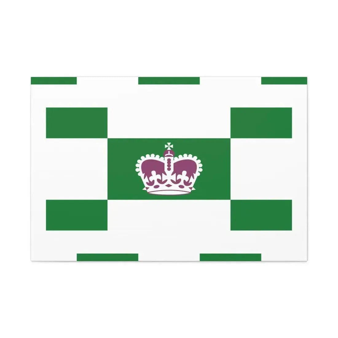 Flag of Charlottetown Canada - Canvas Wall Art - The Sticker Space