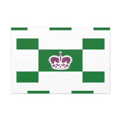 Flag of Charlottetown Canada - Canvas Wall Art - The Sticker Space
