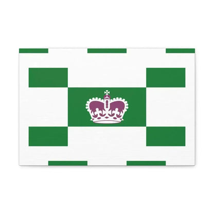 Flag of Charlottetown Canada - Canvas Wall Art - The Sticker Space