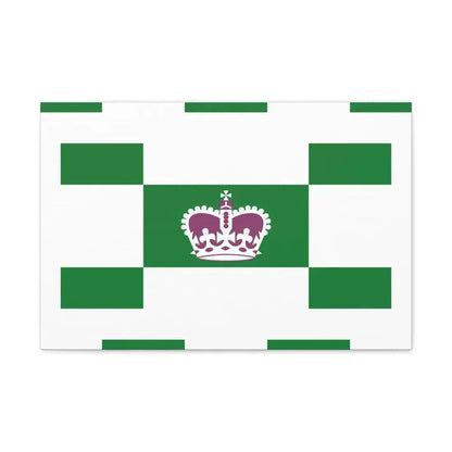 Flag of Charlottetown Canada - Canvas Wall Art - The Sticker Space