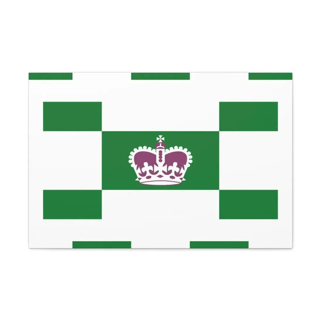 Flag of Charlottetown Canada - Canvas Wall Art - The Sticker Space
