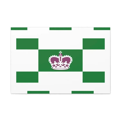 Flag of Charlottetown Canada - Canvas Wall Art - The Sticker Space