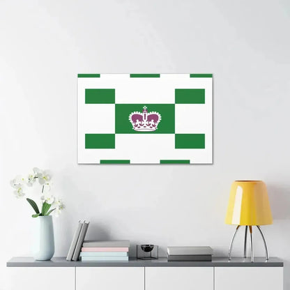 Flag of Charlottetown Canada - Canvas Wall Art - The Sticker Space