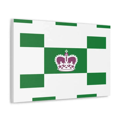 Flag of Charlottetown Canada - Canvas Wall Art - The Sticker Space