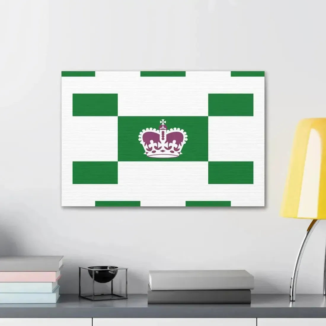 Flag of Charlottetown Canada - Canvas Wall Art - The Sticker Space