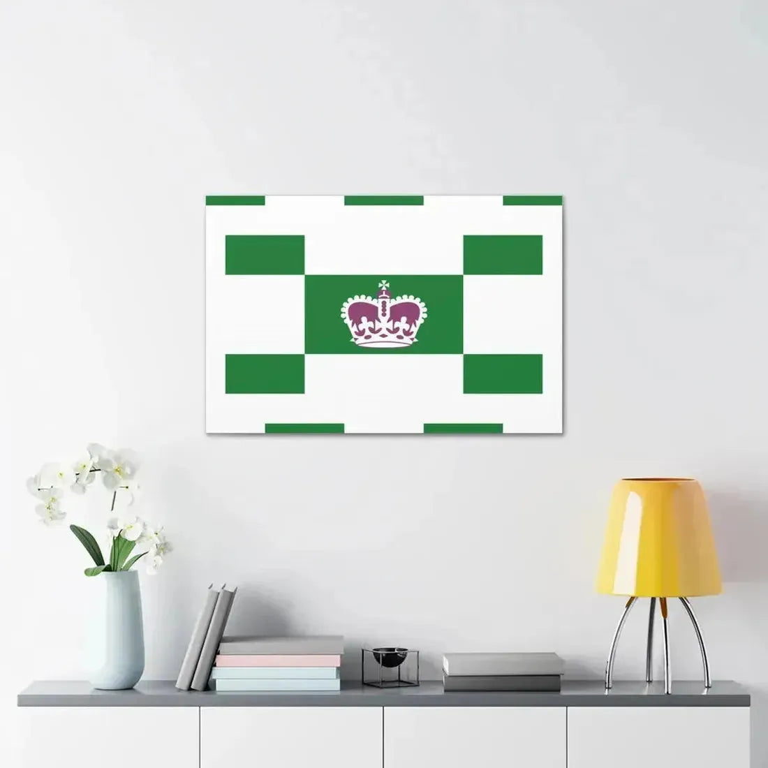 Flag of Charlottetown Canada - Canvas Wall Art - The Sticker Space