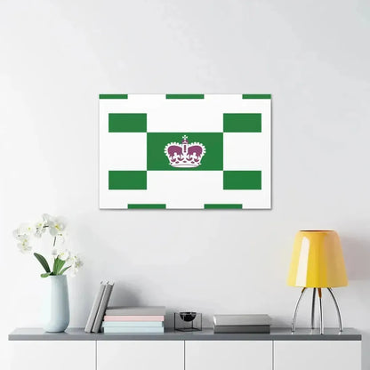 Flag of Charlottetown Canada - Canvas Wall Art - The Sticker Space