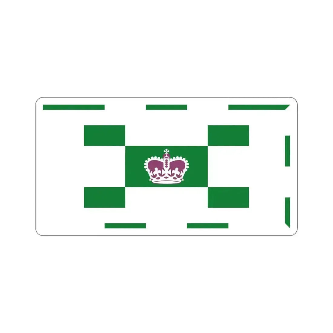 Flag of Charlottetown Canada STICKER Vinyl Die-Cut Decal 4 Inch - The Sticker Space