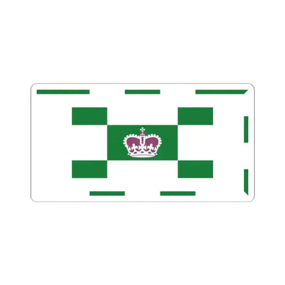 Flag of Charlottetown (Canada) STICKER Vinyl Kiss-Cut Decal 2 Inch White - The Sticker Space