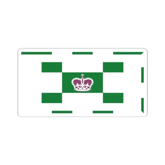 Flag of Charlottetown (Canada) STICKER Vinyl Kiss-Cut Decal 2 Inch White - The Sticker Space