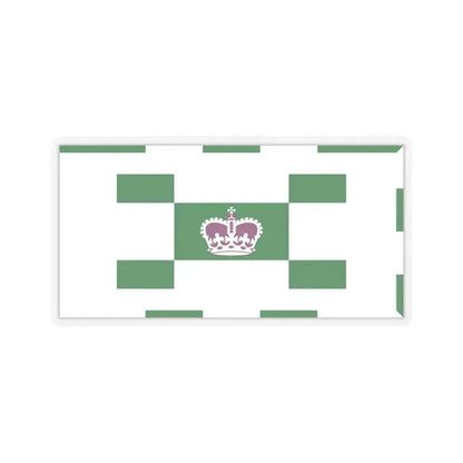 Flag of Charlottetown Canada - STICKER Vinyl Kiss-Cut Decal 3 Inch Transparent - The Sticker Space