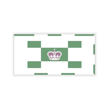 Flag of Charlottetown Canada - STICKER Vinyl Kiss-Cut Decal 4 Inch Transparent - The Sticker Space