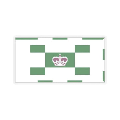 Flag of Charlottetown Canada - STICKER Vinyl Kiss-Cut Decal 6 Inch Transparent - The Sticker Space