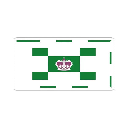 Flag of Charlottetown Canada - STICKER Vinyl Kiss-Cut Decal 6 Inch White - The Sticker Space