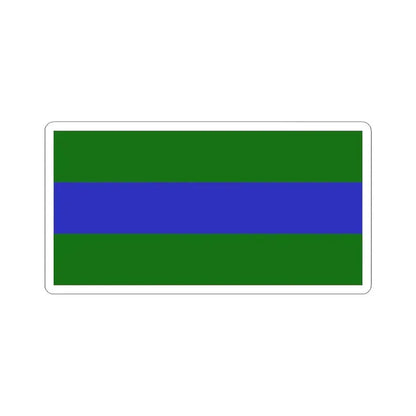 Flag of Chattanooga Tennessee without seal (United States) STICKER Vinyl Kiss-Cut Decal 3 Inch White - The Sticker Space