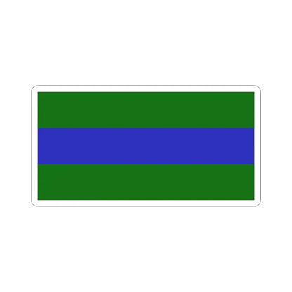 Flag of Chattanooga Tennessee without seal (United States) STICKER Vinyl Kiss-Cut Decal 6 Inch White - The Sticker Space