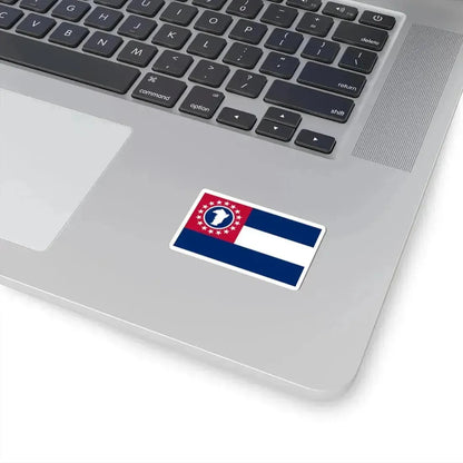 Flag of Cheatham County Tennessee (United States) STICKER Vinyl Kiss-Cut Decal - The Sticker Space
